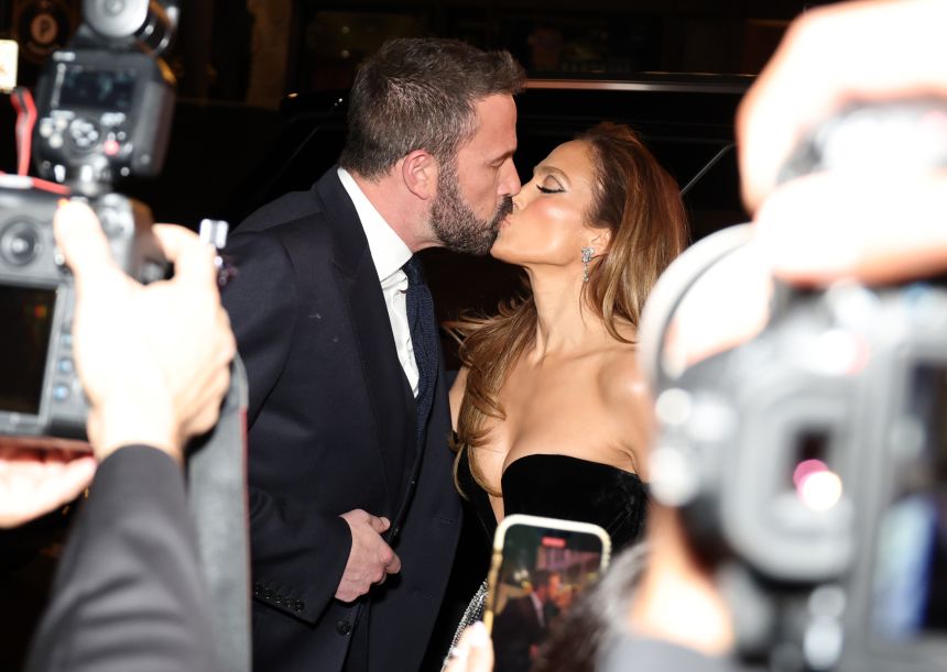 Ben Affleck and Jennifer Lopez attend the Los Angeles premiere of Amazon MGM Studios 