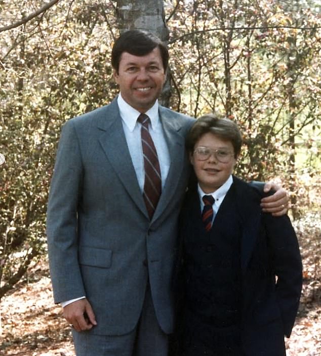 'It is with a heavy heart that I share with you that my loving father peacefully passed away earlier this week. My mom, sister and I have peace knowing he is in a better place and free of any pain or suffering. We are heartbroken,' he wrote