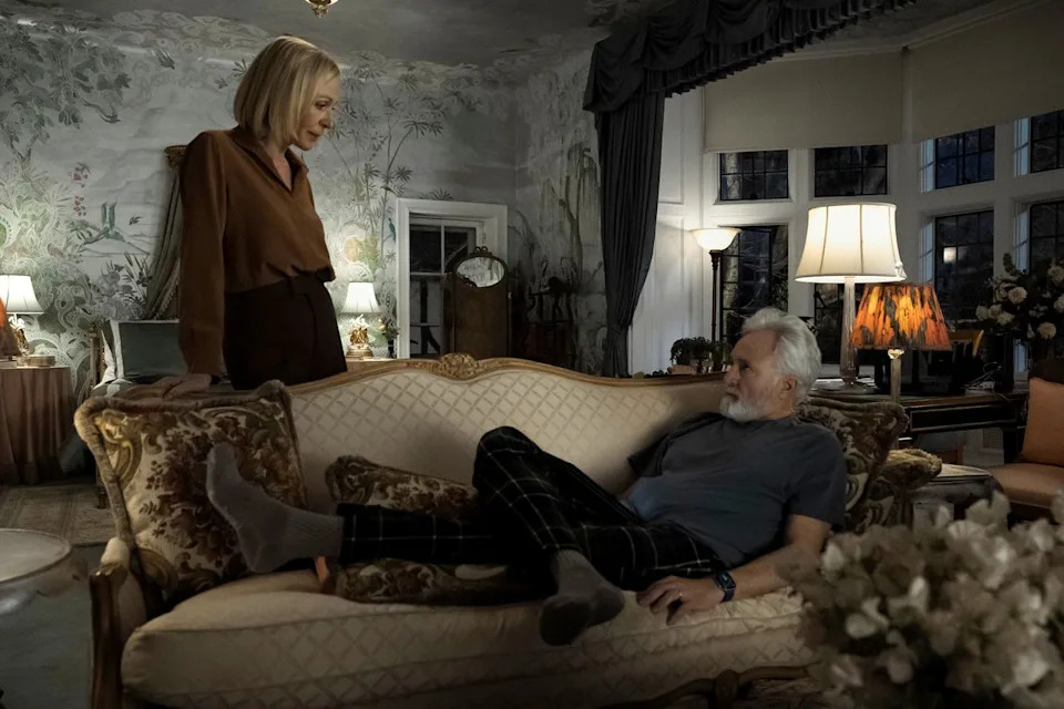Clifton Prescod/Netflix  Allison Janney as Grace Penn, Bradley Whitford as Todd Penn in 'The Diplomat' season 3