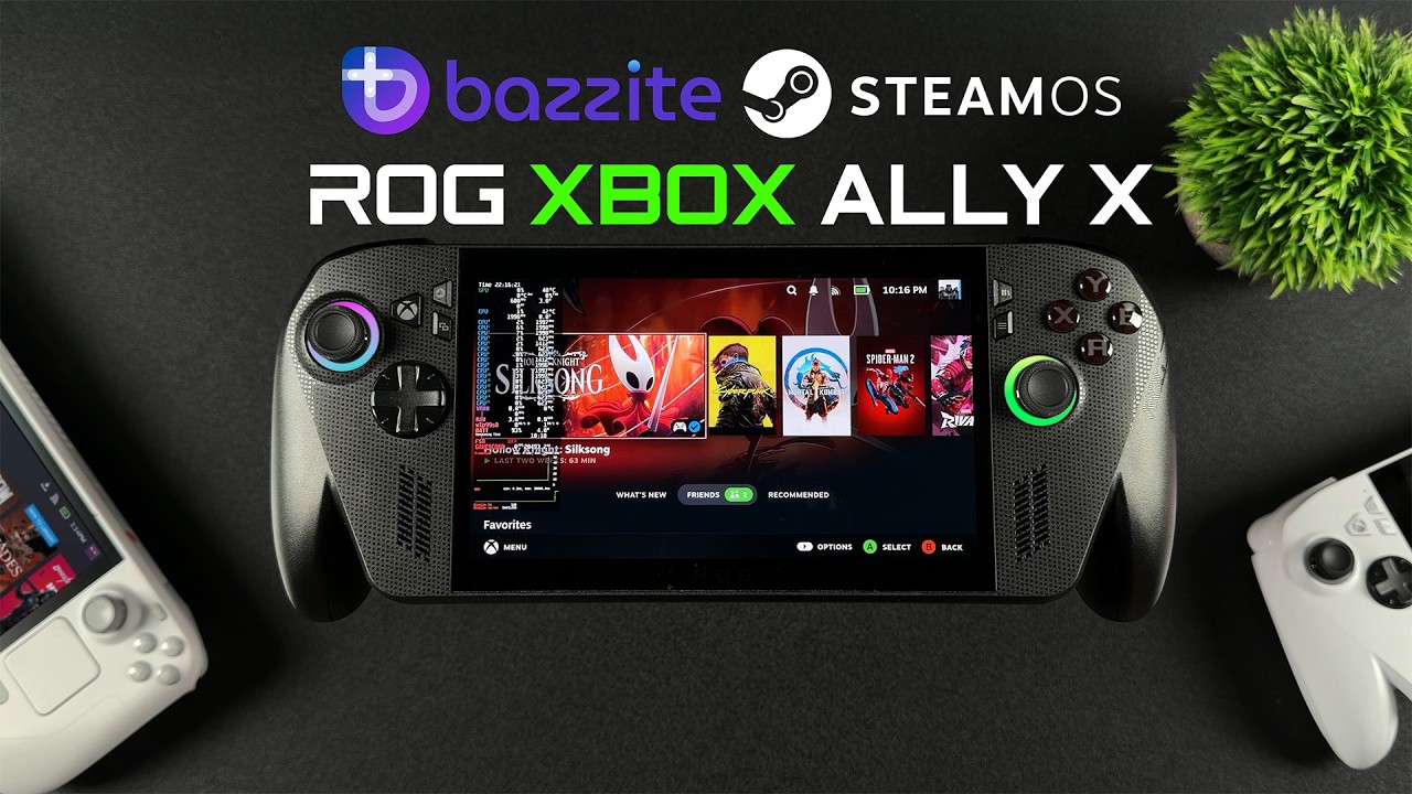 I Installed Linux on the ROG XBOX ALLY X... And It's AMAZING! - YouTube