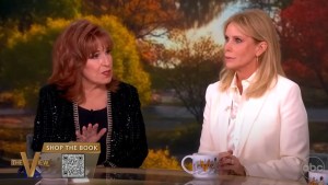 Joy Behar and Cheryl Hines