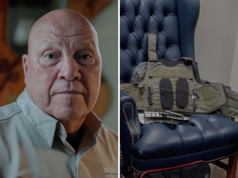 Sheriff Scott Walton and details from his office.