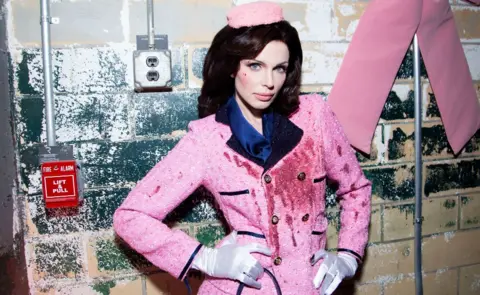 Getty Images Julia Fox attends 'The Cursed Amulet' Halloween party presented by Julio Torres on October 30, 2025 in New York City