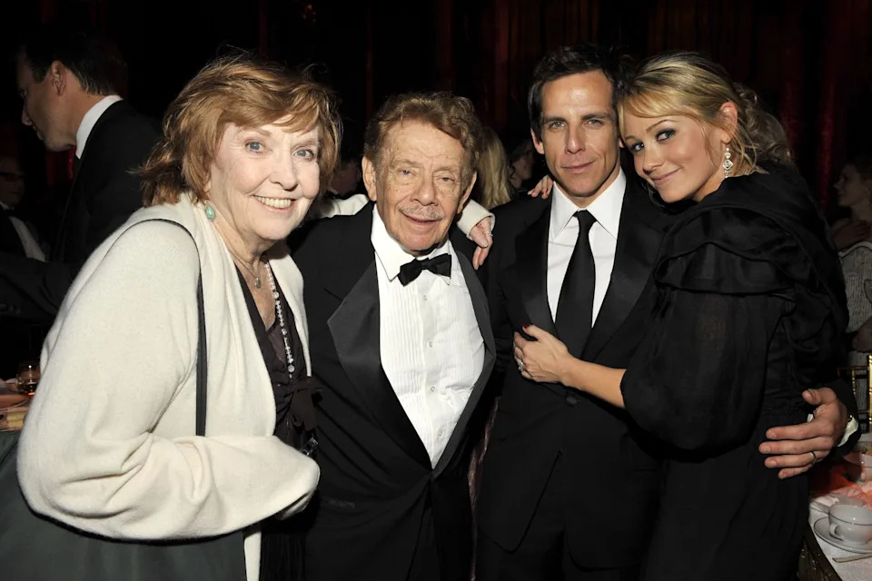 GettyImages-620246922 Who Were Ben Stillers Parents anne meara jerry christine taylor