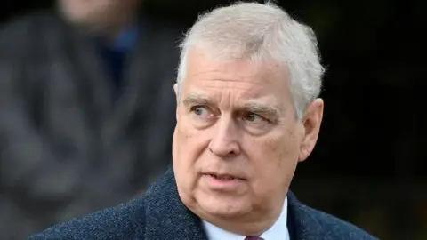 Reuters Prince Andrew. File photo