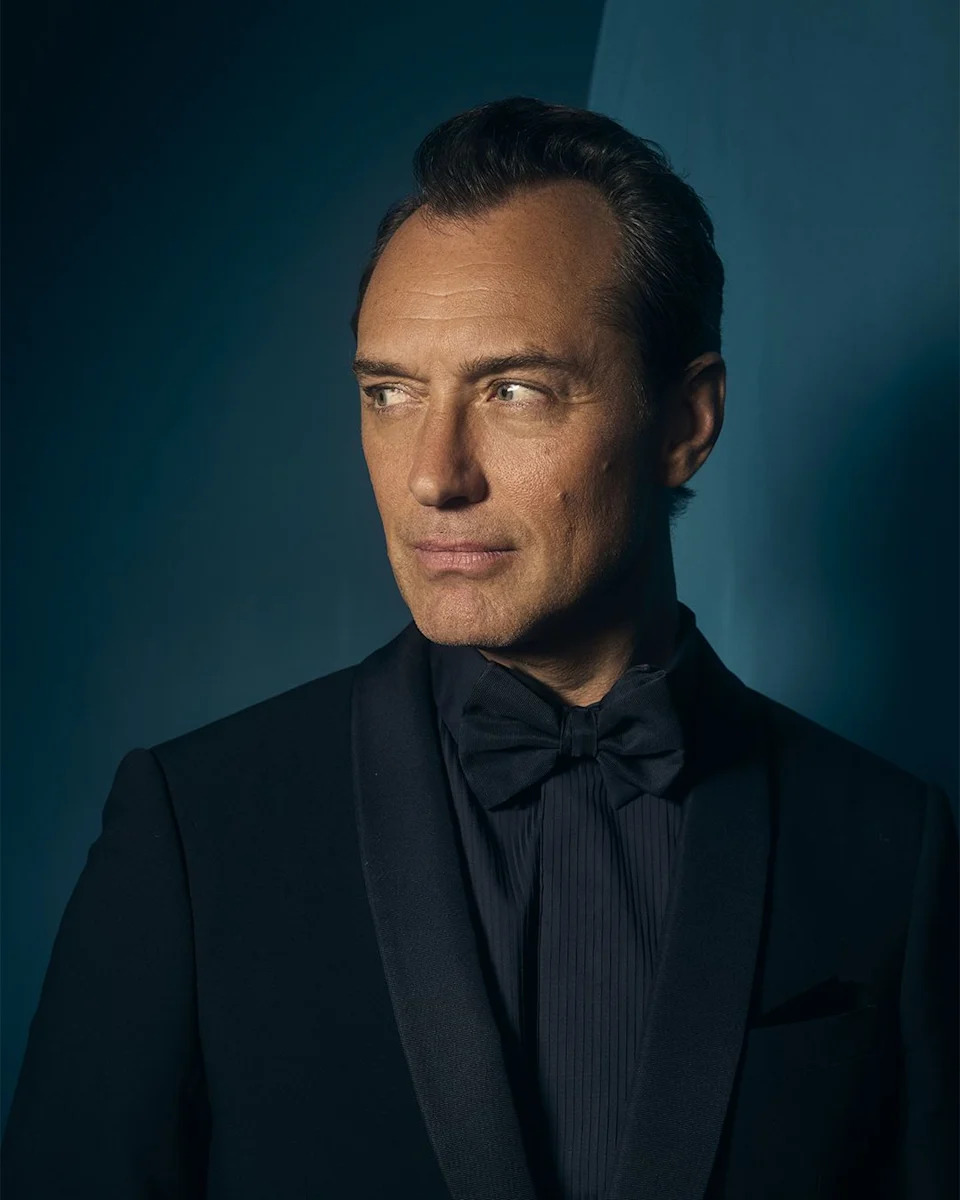 jude law at the academy museum gala