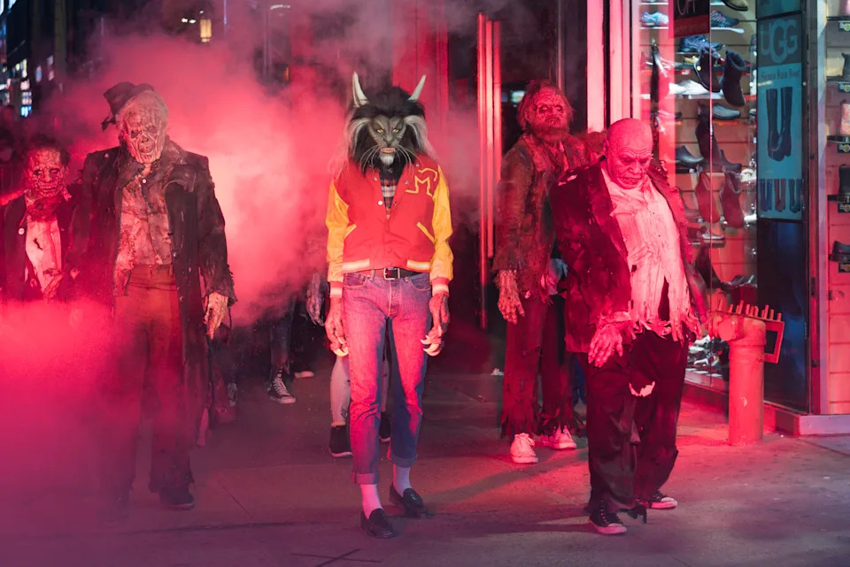 NEW YORK, NY - OCTOBER 31:  Heidi Klum attends Heidi Klum's 18th Annual Halloween Party at Magic Hour Rooftop Bar & Lounge on October 31, 2017 in New York City.  (Photo by Presley Ann/Patrick McMullan via Getty Images)