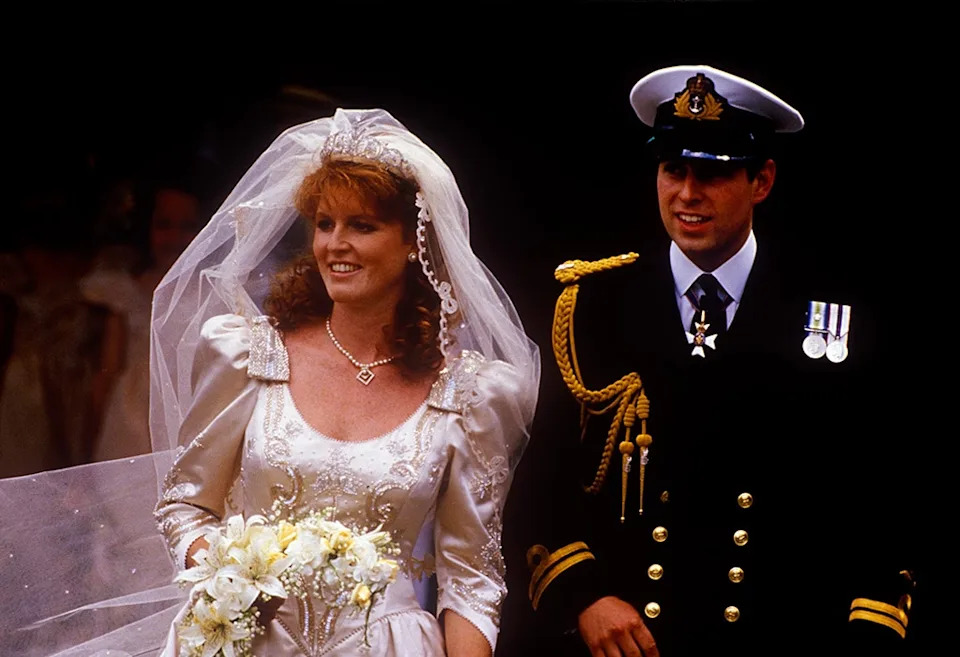 Prince Andrew, Sarah Ferguson, wedding 1986