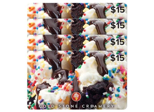 Cold Stone Creamery Four Restaurant $15 eGift Cards