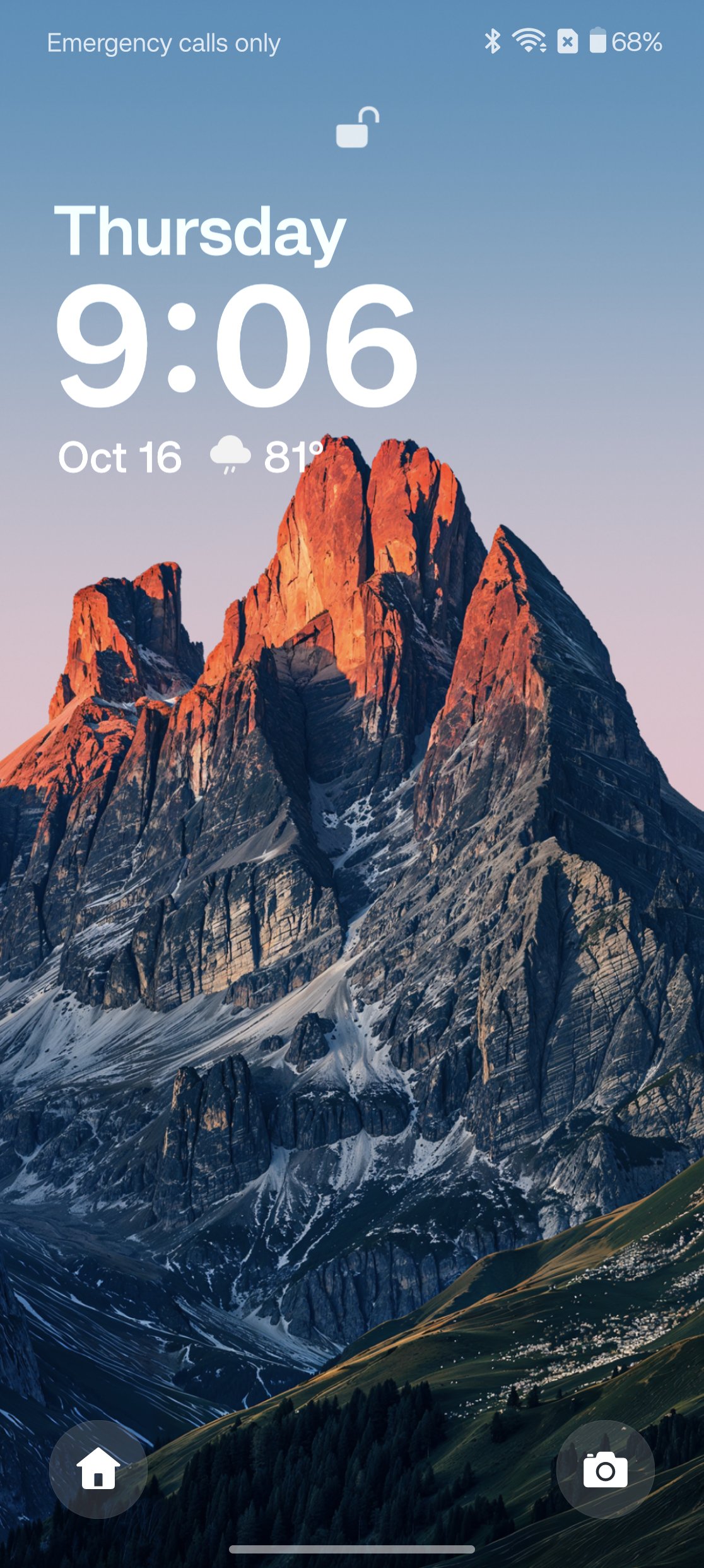 Flux Theme Sublime Grandeur in OxygenOS 15