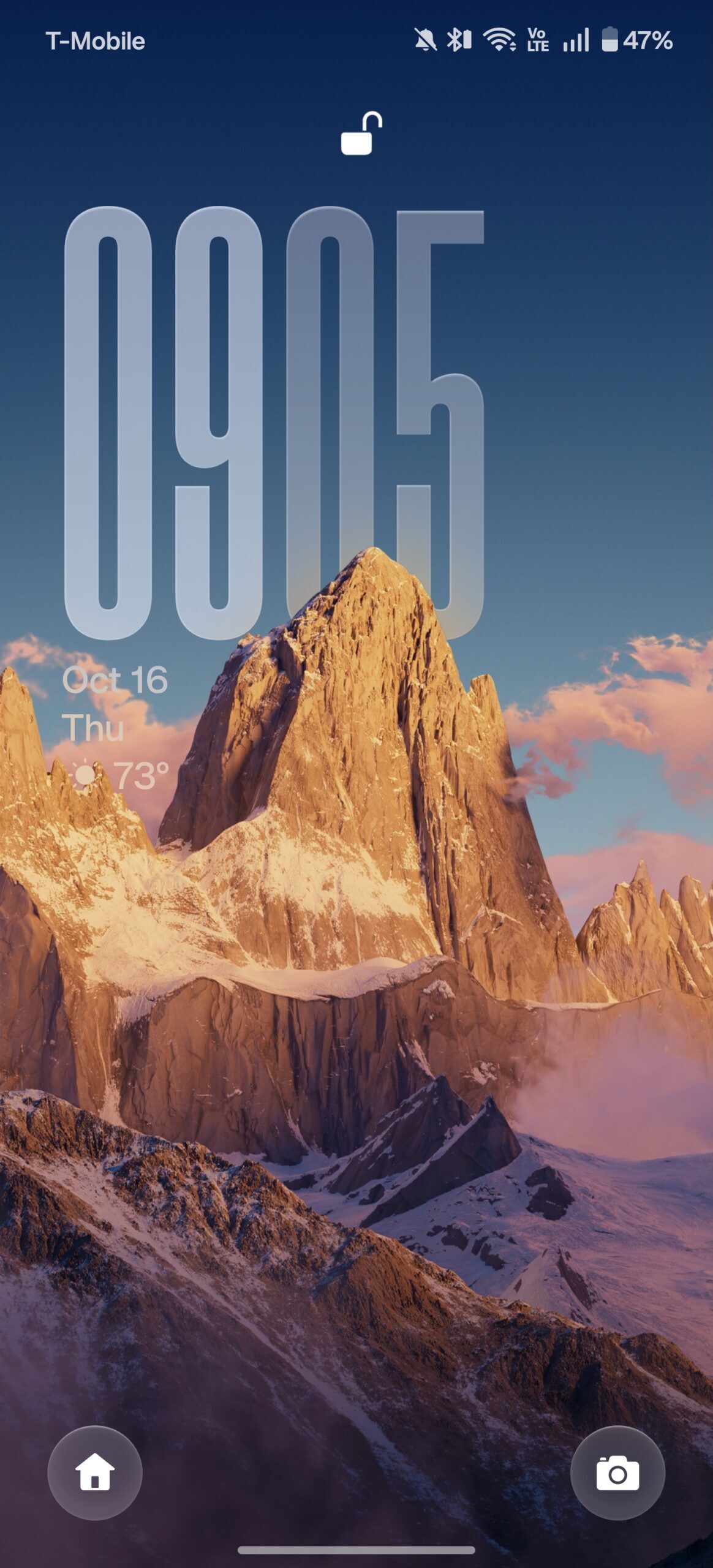 Flux Theme Sublime Grandeur in OxygenOS 16
