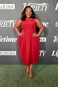 Angelique Jackson at Variety's 2025 Power of Women Los Angeles, Presented by Lifetime at the Beverly Hills Hotel on October 29, 2025 in Beverly Hills, California.