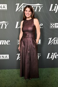 Monica Lewinsky at Variety's 2025 Power of Women Los Angeles, Presented by Lifetime at the Beverly Hills Hotel on October 29, 2025 in Beverly Hills, California.