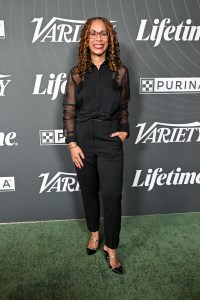 Channing Dungey at Variety's 2025 Power of Women Los Angeles, Presented by Lifetime at the Beverly Hills Hotel on October 29, 2025 in Beverly Hills, California.