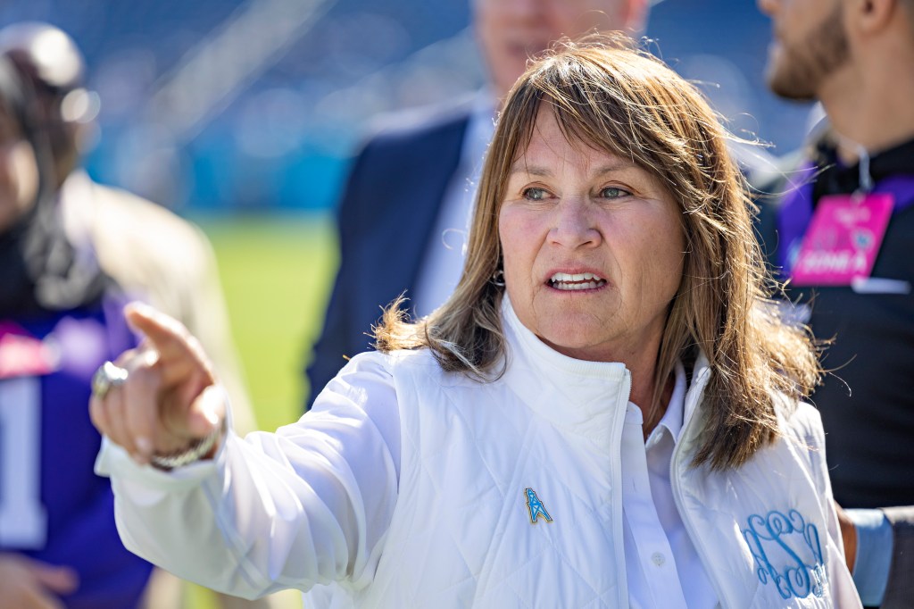 Titans owner Amy Adams Strunk.