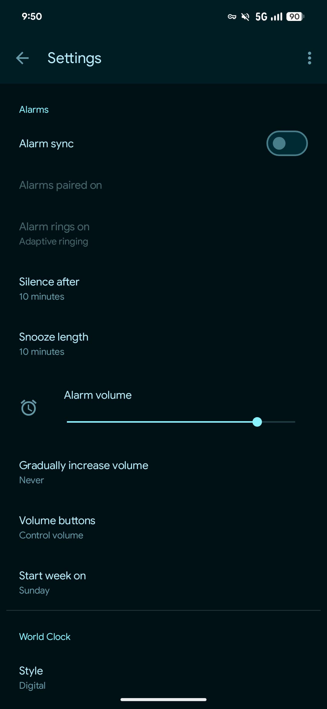 Google Clock 8.3