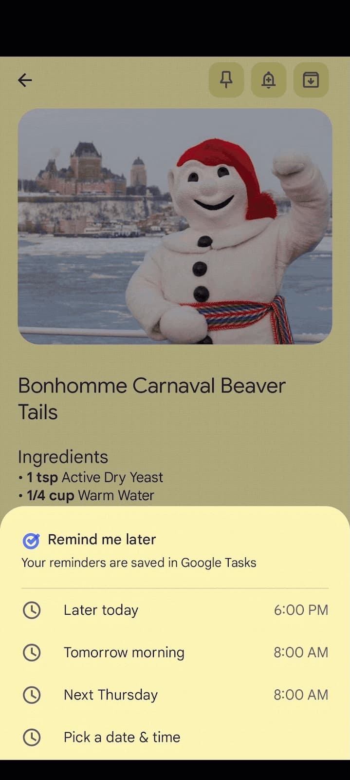 Google Tasks Tasks reminders