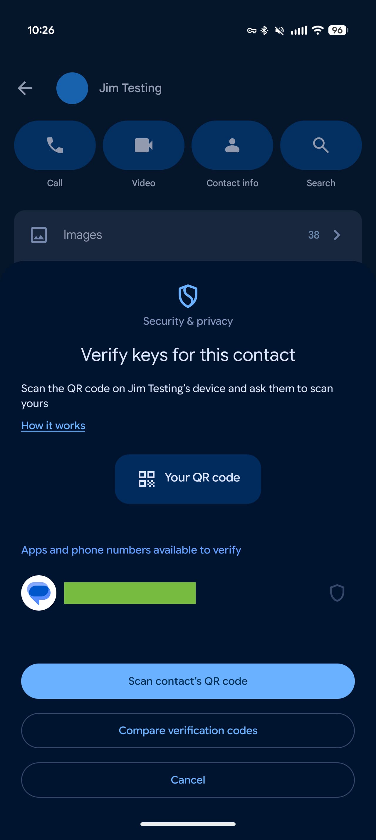 Google Messages Key Verifier