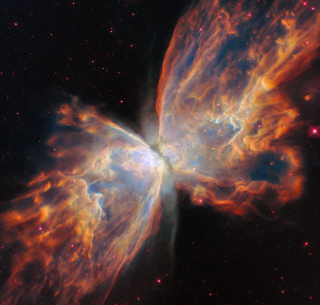 Hubble Telescope butterfly nebula