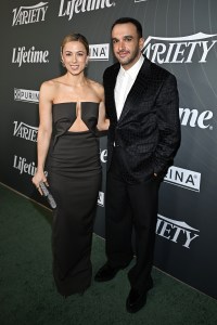 Iliza Shlesinger and Ramin Setoodeh at Variety's 2025 Power of Women Los Angeles, Presented by Lifetime at the Beverly Hills Hotel on October 29, 2025 in Beverly Hills, California.