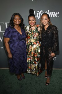 Octavia Spencer, Yvette Nicole Brown and Essence Atkins at Variety's 2025 Power of Women Los Angeles, Presented by Lifetime at the Beverly Hills Hotel on October 29, 2025 in Beverly Hills, California.