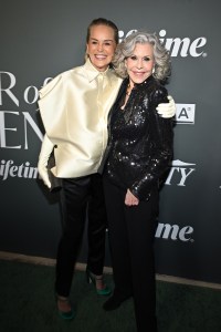 Sharon Stone and Jane Fonda at Variety's 2025 Power of Women Los Angeles, Presented by Lifetime - Full Take at Beverly Hills Hotel on October 29, 2025 in Beverly Hills, California.