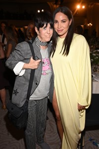 Diane Warren and Jurnee Smollett at Variety's 2025 Power of Women Los Angeles, Presented by Lifetime at the Beverly Hills Hotel on October 29, 2025 in Beverly Hills, California.