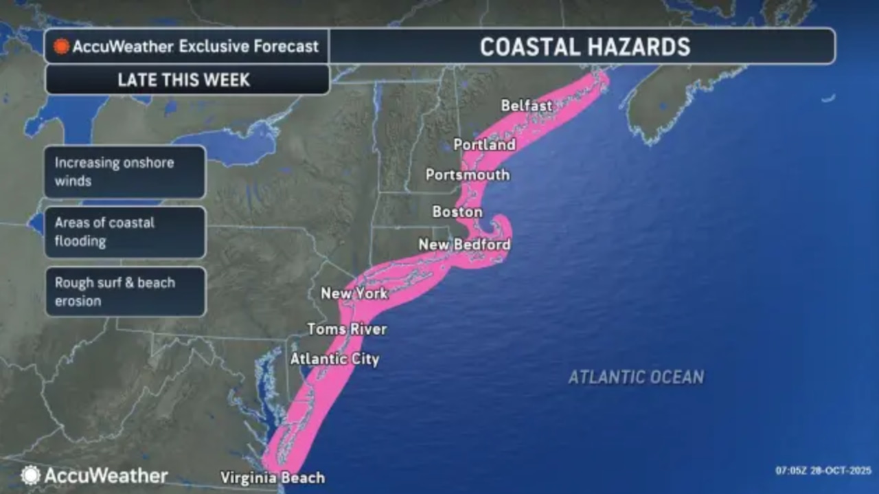 N.J. weather: Stormy week ahead with gusty winds, heavy rain in forecast