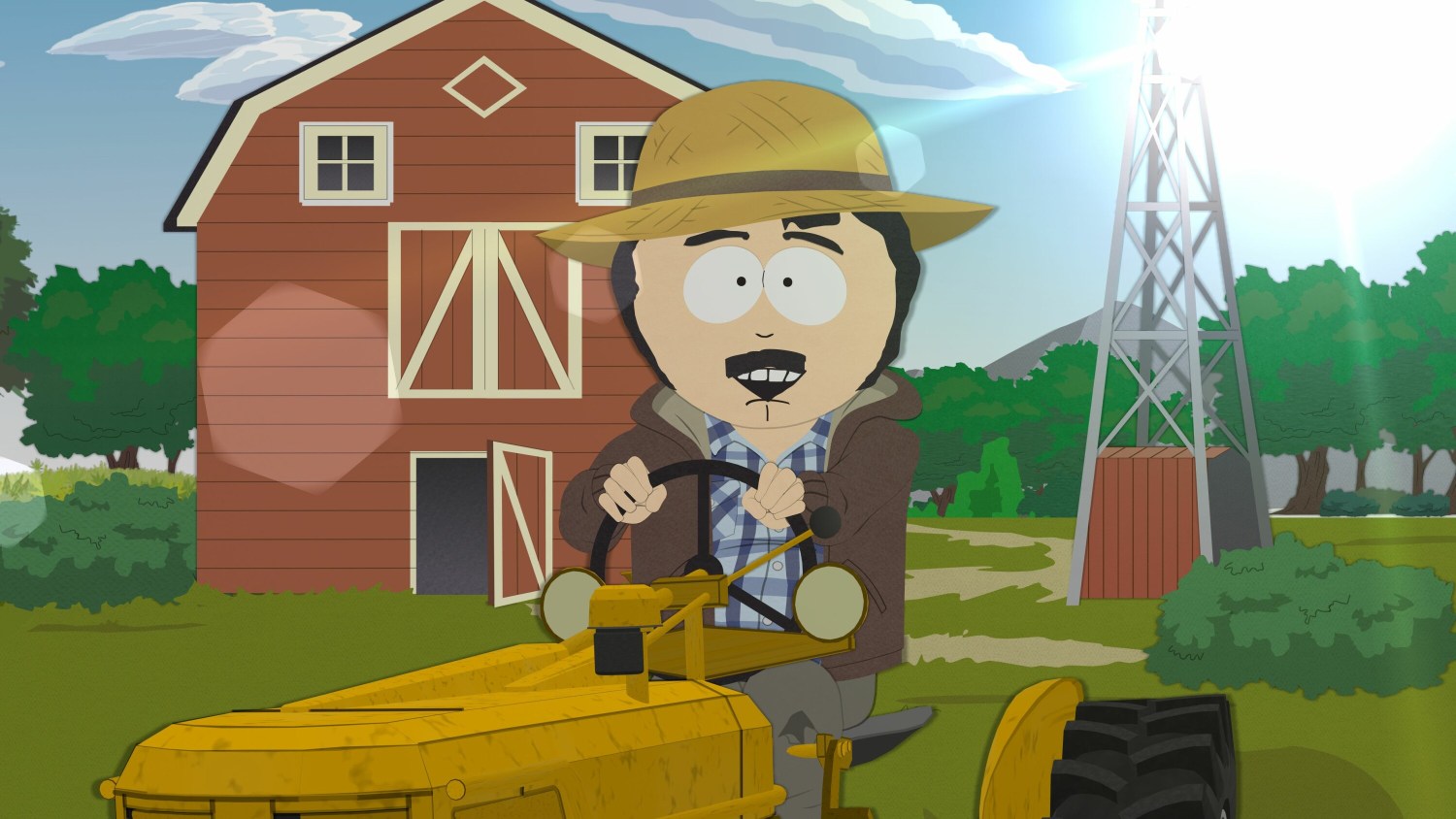 'South Park'; Randy Marsh at Tegrity Farms