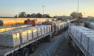 Israeli military aid agency Cogat said it won’t allow humanitarian aid through the Rafah crossing
