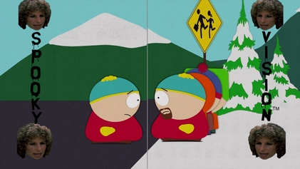 Eric Cartman and Eric Cartman in 'South Park' episode  ]Spookyfish.'