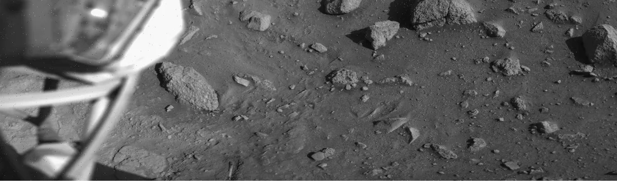 A view of the Martian surface captured by the Viking spacecraft on 1 August 1976. Credit: NASA/JPL