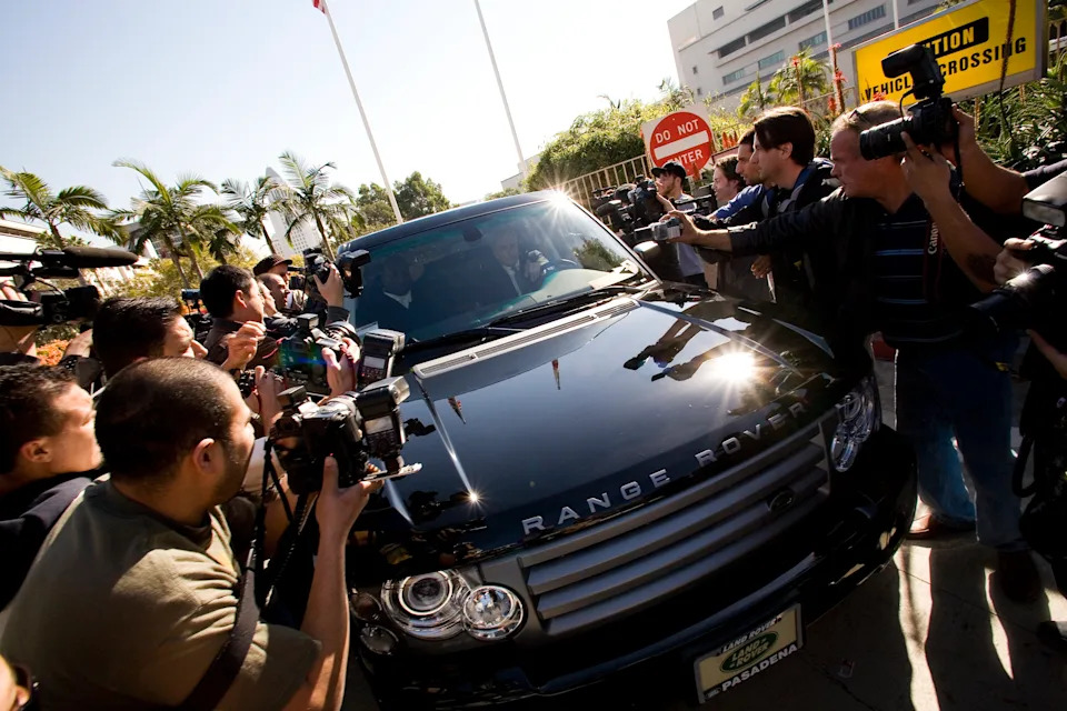 Kevin Federline's Range Rover.