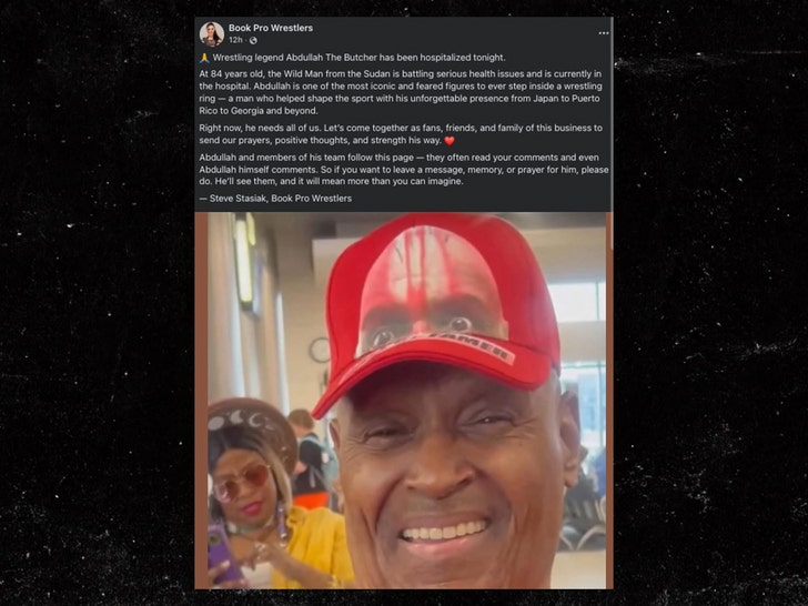 Abdullah the Butcher facebook post 1