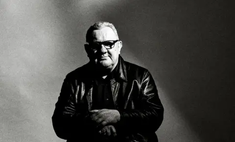 Mike Owen Dave Ball portrait in black and white