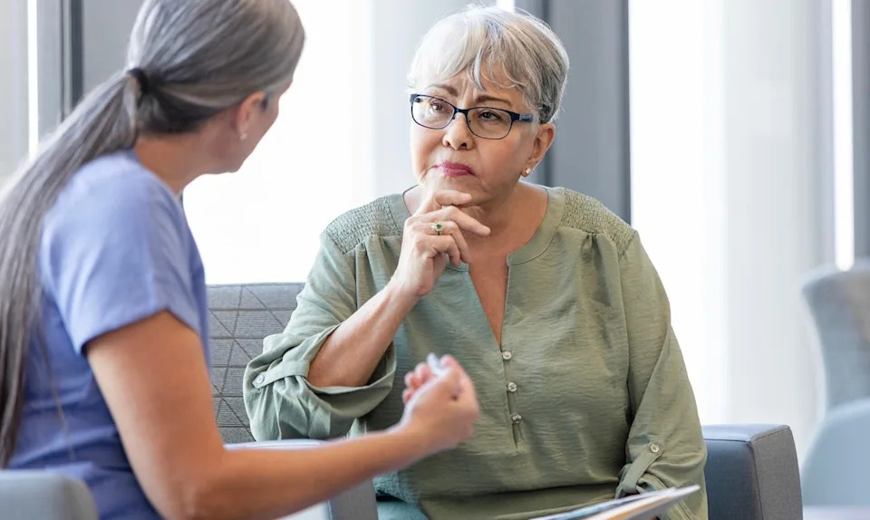 Senior woman doctor