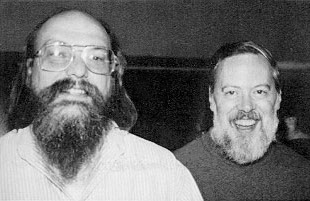 Ken_Thompson_and_Dennis_Ritchie--1973 (public domain via Wikipedia)