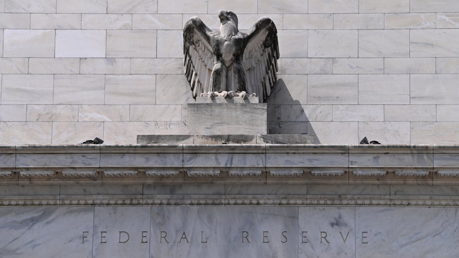 A view of the door frame on the Marriner S. Eccles Federal Reserve building