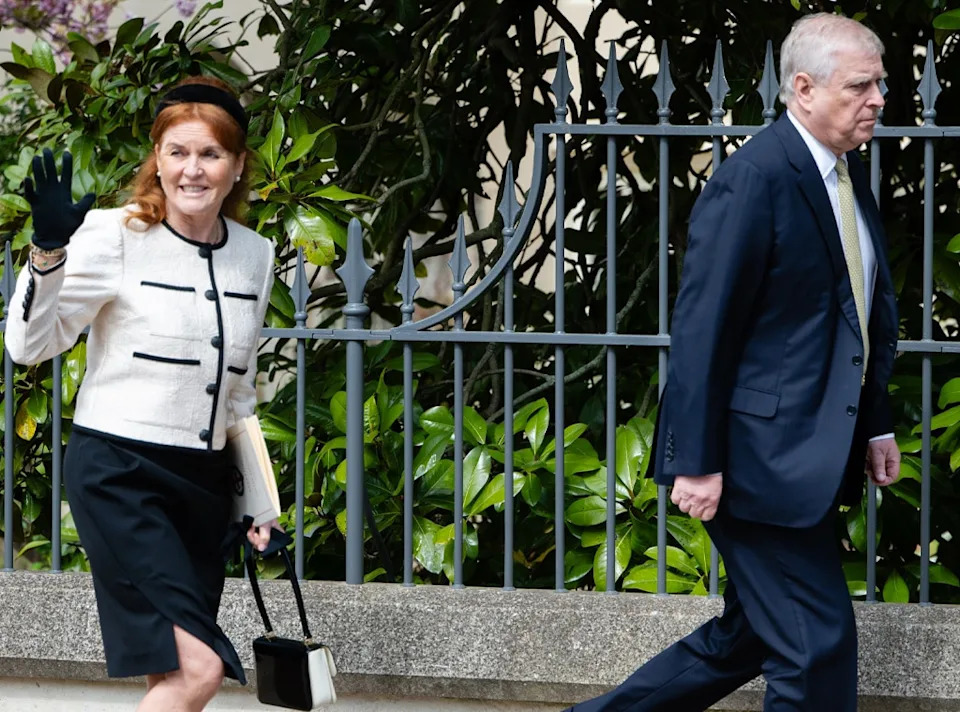 Sarah Ferguson, Prince Andrew, Easter 2025