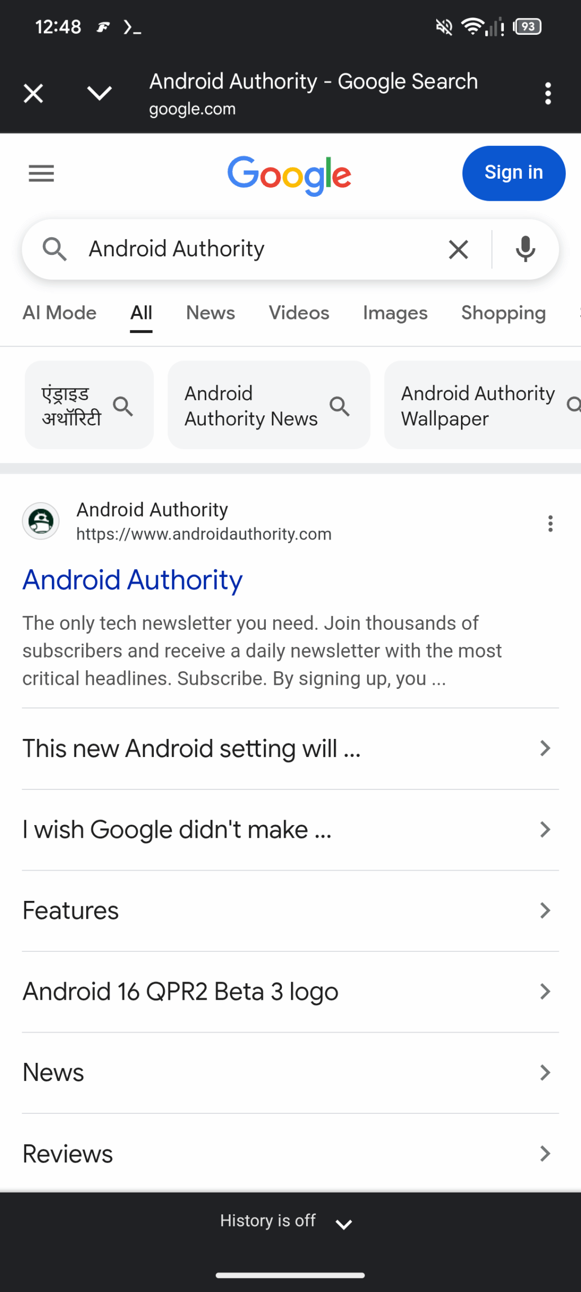 google app apk teardown history off search 3