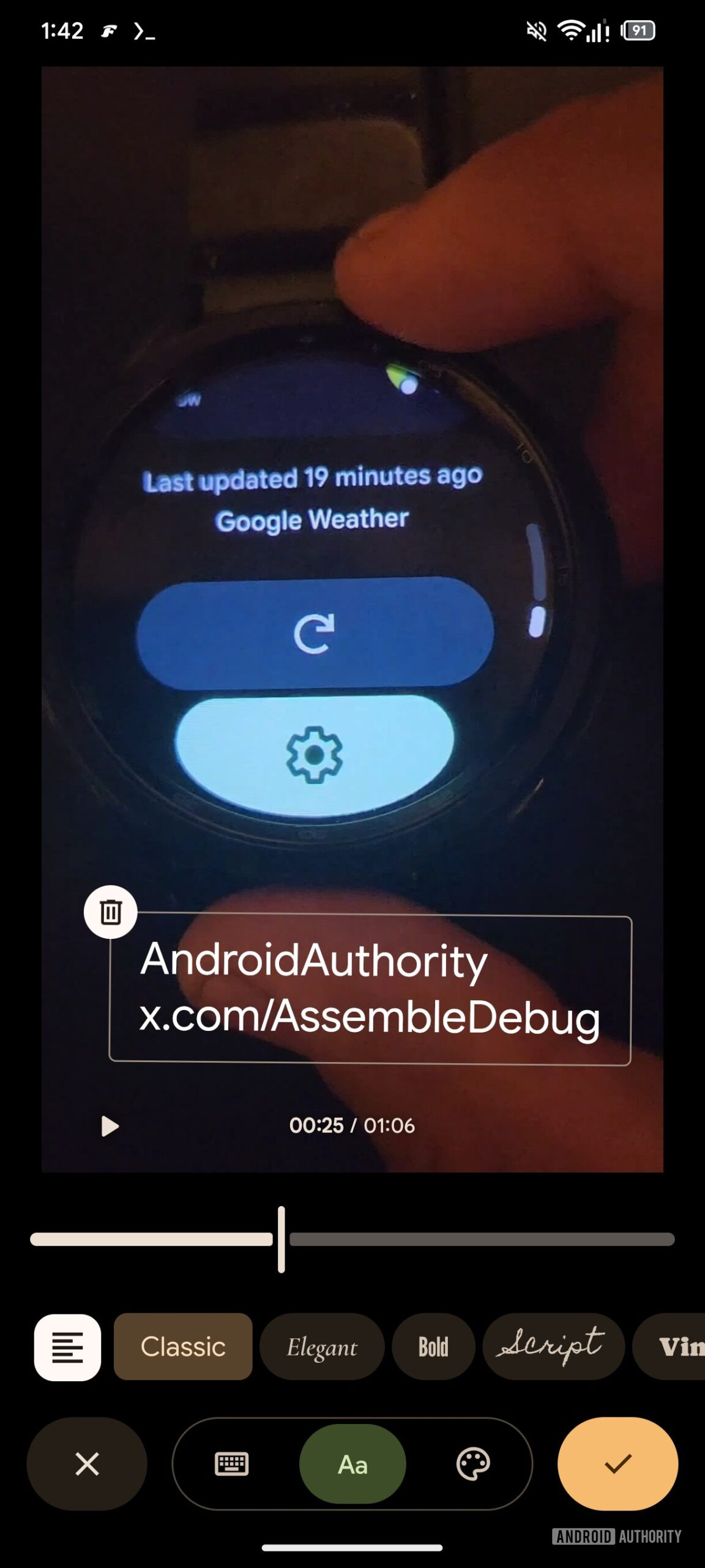 google photos new text font styles