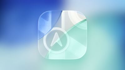 iOS 26 Maps Glass