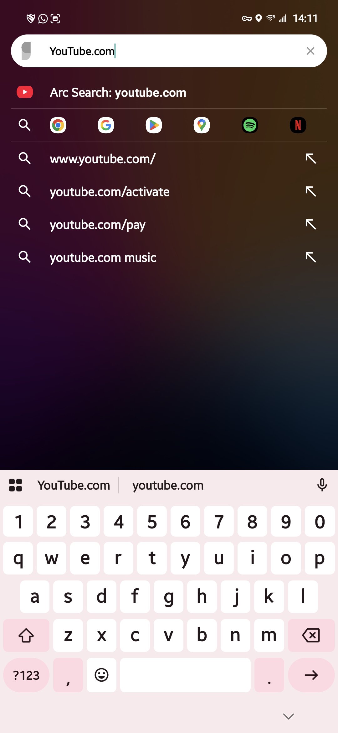 sesame shortcuts customizable shortcut 1