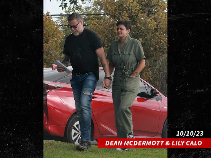 Lily Calo  and Dean Mcdermott -