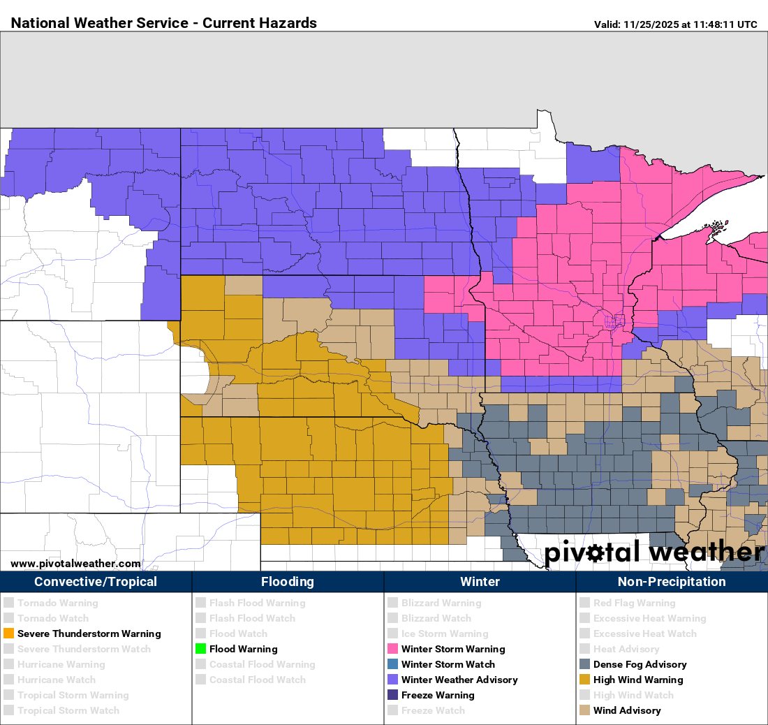  Winter storm will impact much of Minnesota Tuesday into Wednesday