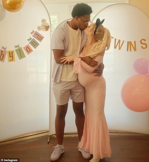 The following month in July, they also revealed that they were expecting twin baby girls