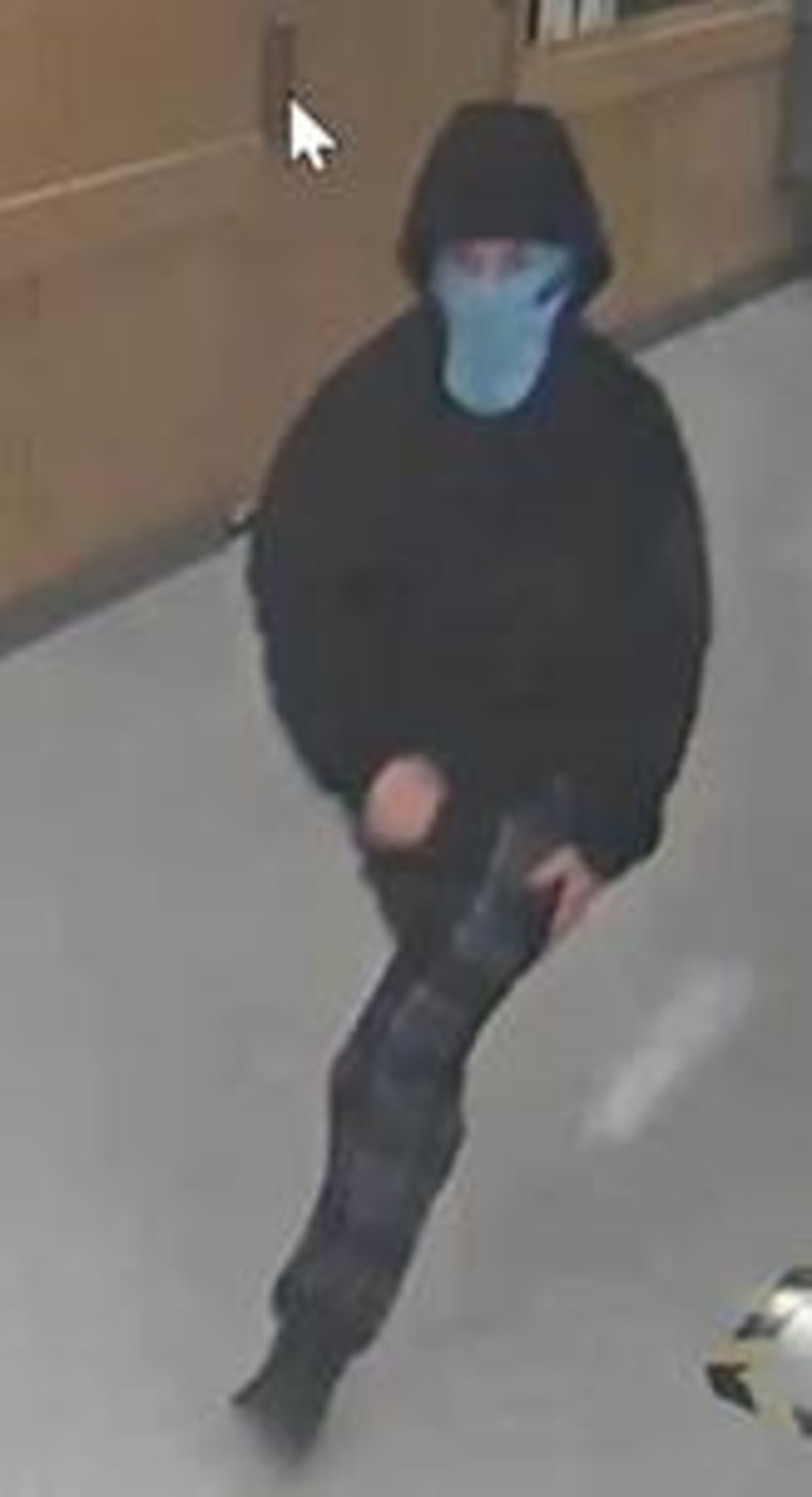 Image: Harvard University is seeking the identities of two people in connection with the "intentional" explosion incident on Saturday, Nov. 1, 2025.