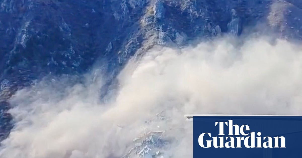  New bridge in south-west China collapses into mountainside | China