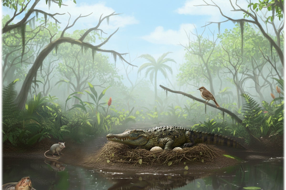  Scientists discover ‘bizarre’ Australian crocodile species that jumped from trees to hunt millions of years ago