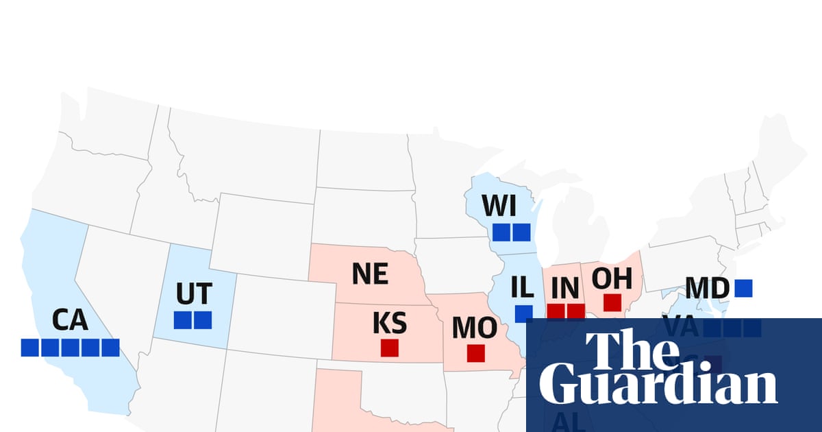  America’s redistricting fight: how could the US congressional map shift? | US news